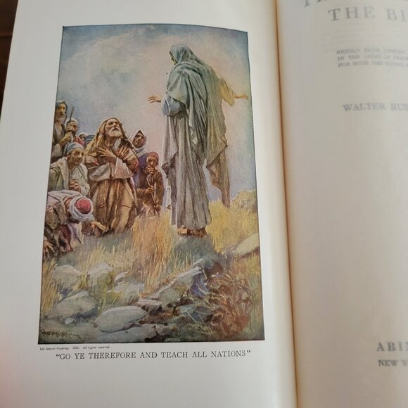 The Story of the Bible Walter Russell Bowie Vintage Abingdon Press Hardcover - Picture 9 of 10